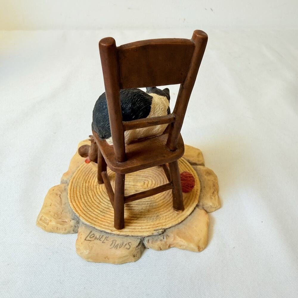 Schmid Lowell Davis “Catnapping Too” 1984 Figurine- Read - Picture 5 of 13